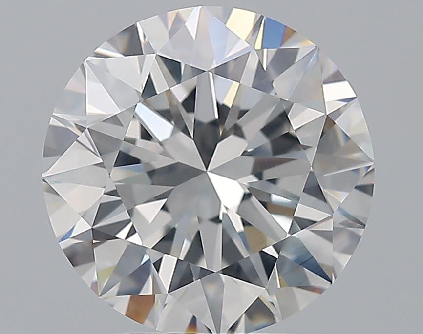 4.20ct D VVS1 Rare Carat Ideal Cut Round Diamond