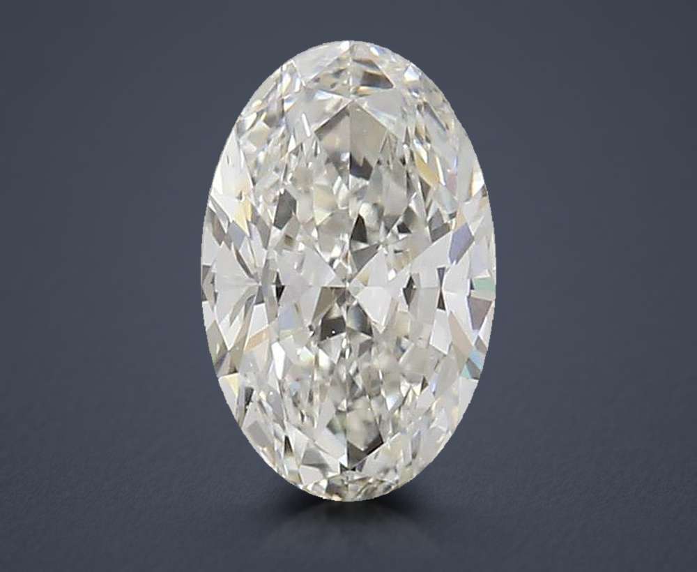 0.71 Carat Oval Natural Diamond