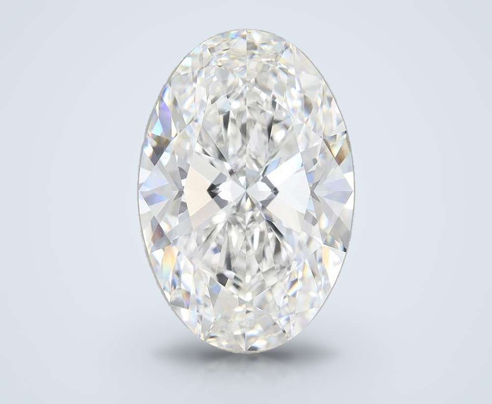 14.76 Carat Oval Lab Diamond