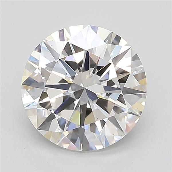 2.01ct E VS2 Excellent Cut Round Lab Grown Diamond