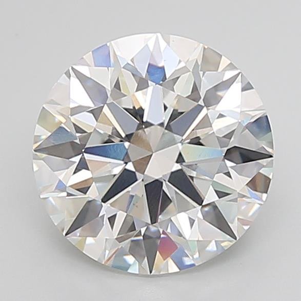 4.02ct F VS1 Rare Carat Ideal Cut Round Lab Grown Diamond