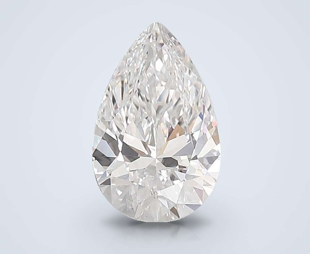 2.50 Carat Pear Lab Diamond