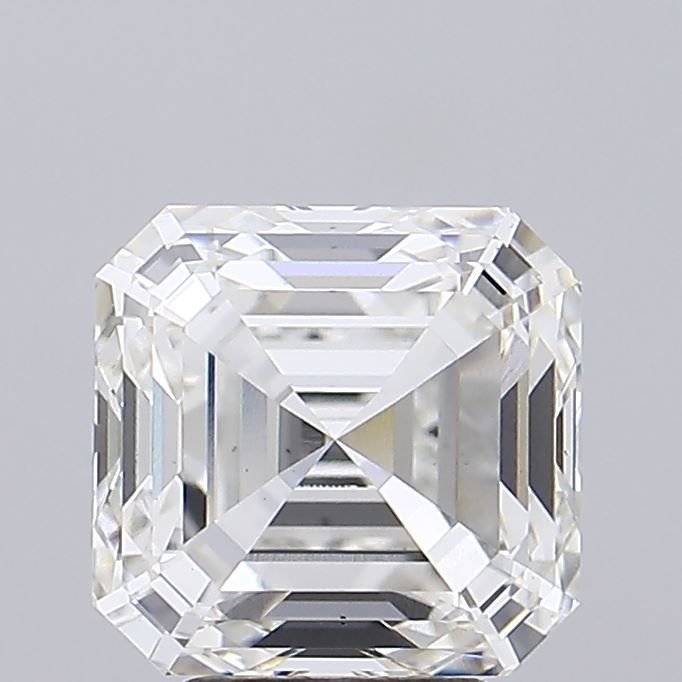 5.15ct G VS1 Very Good Cut Asscher Lab Grown Diamond