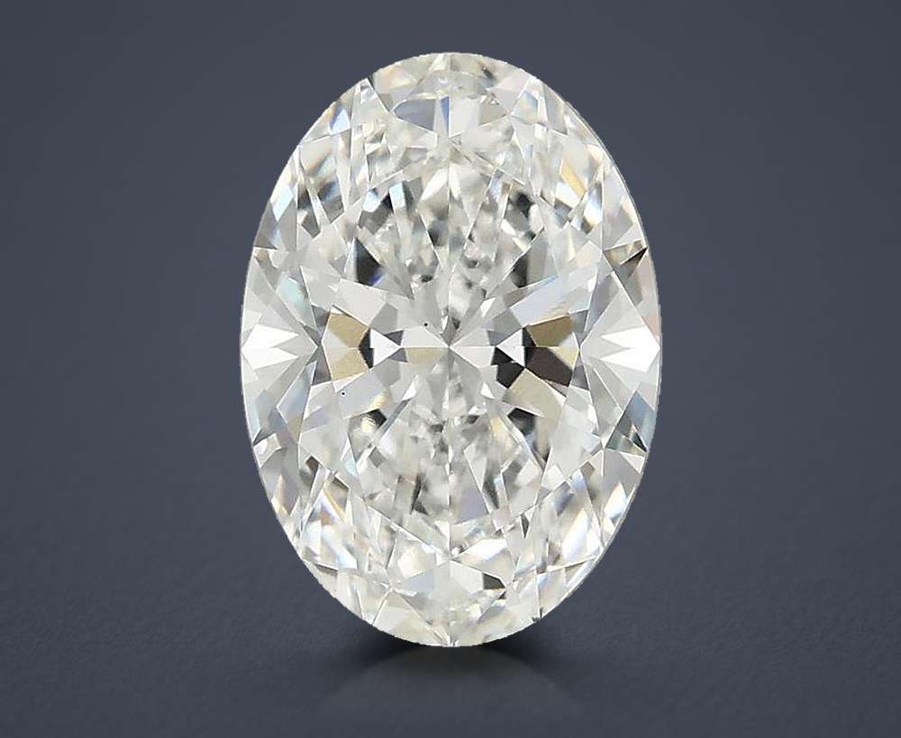 2.54 Carat Oval Lab Diamond