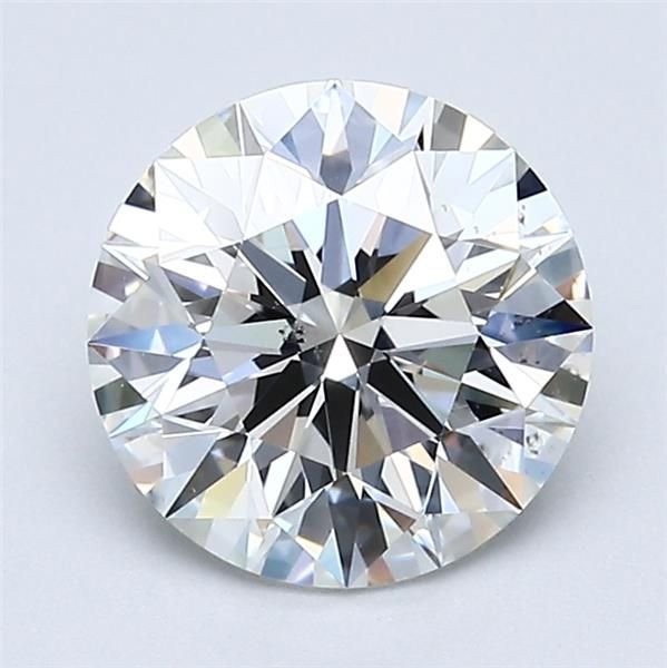 1.71ct G SI1 Rare Carat Ideal Cut Round Diamond