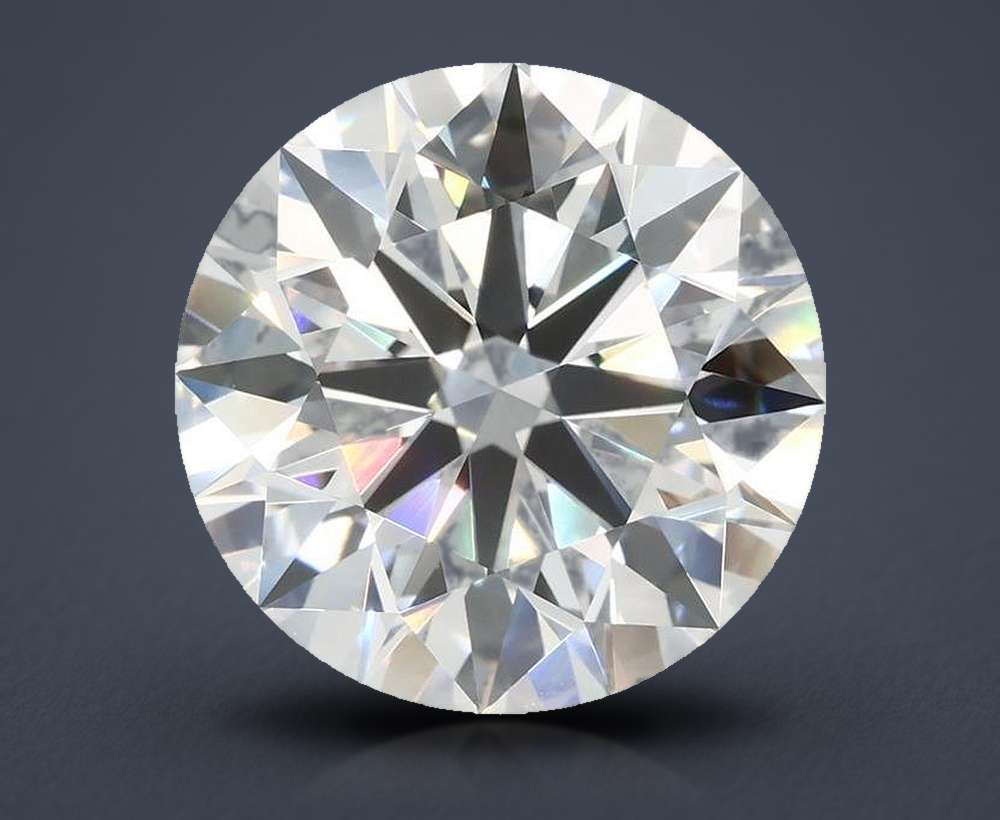 4.02 Carat Round Lab Diamond