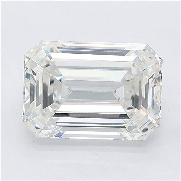 2.56ct F VS1 Rare Carat Ideal Cut Emerald Lab Grown Diamond