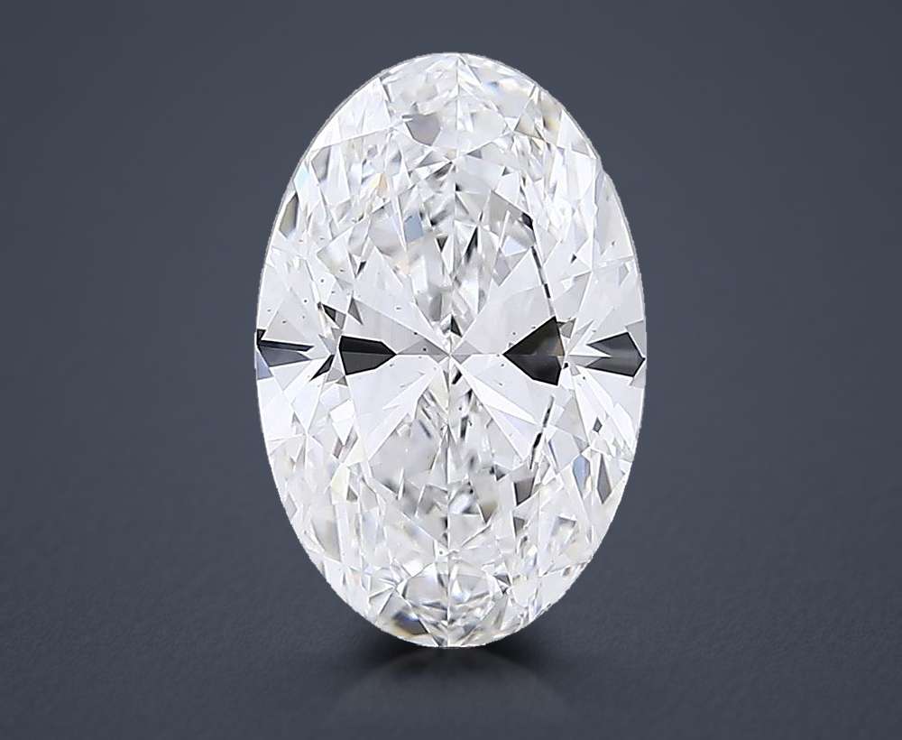 6.09 Carat Oval Lab Diamond