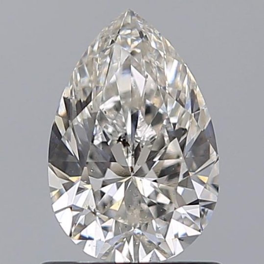 0.80ct H SI1 Rare Carat Ideal Cut Pear Diamond