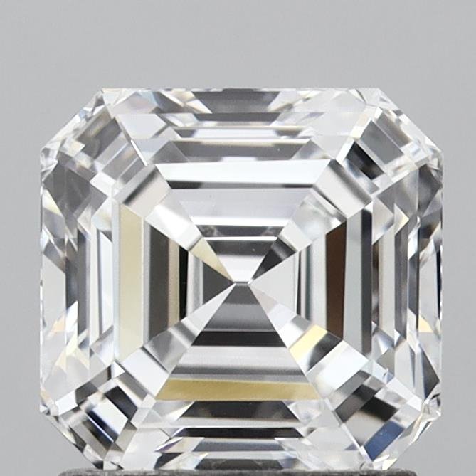 1.70ct E VS1 Rare Carat Ideal Cut Asscher Lab Grown Diamond