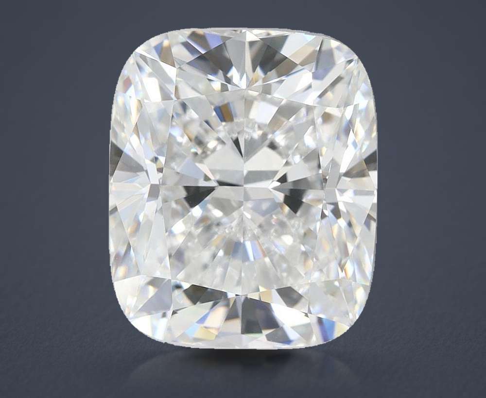 6.21 Carat Cushion Lab Diamond