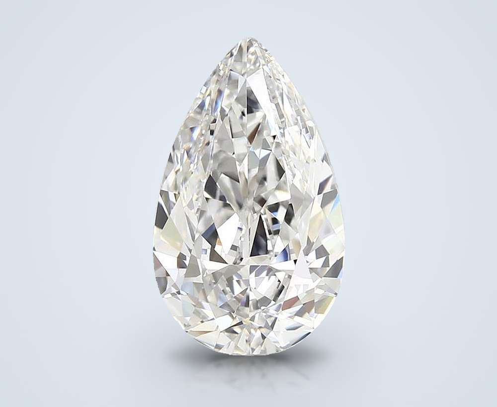 3.02 Carat Pear Natural Diamond