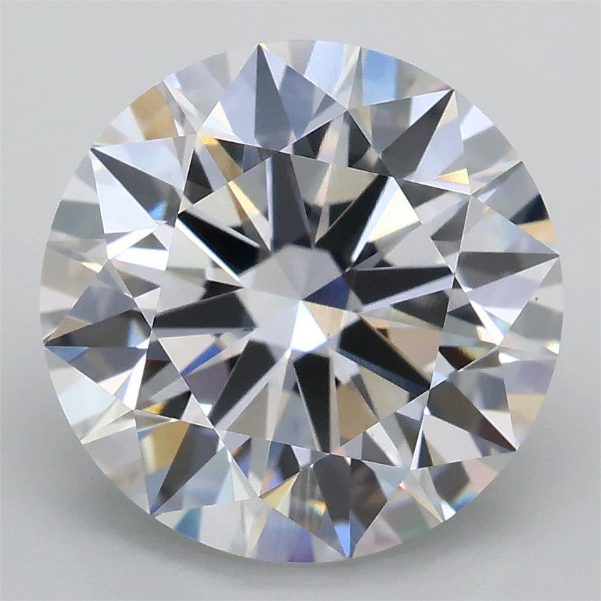 4.05ct E VS1 Rare Carat Ideal Cut Round Lab Grown Diamond