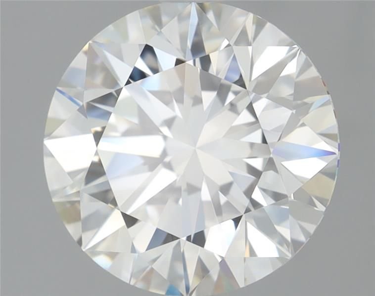 2.41ct J VVS2 Rare Carat Ideal Cut Round Diamond