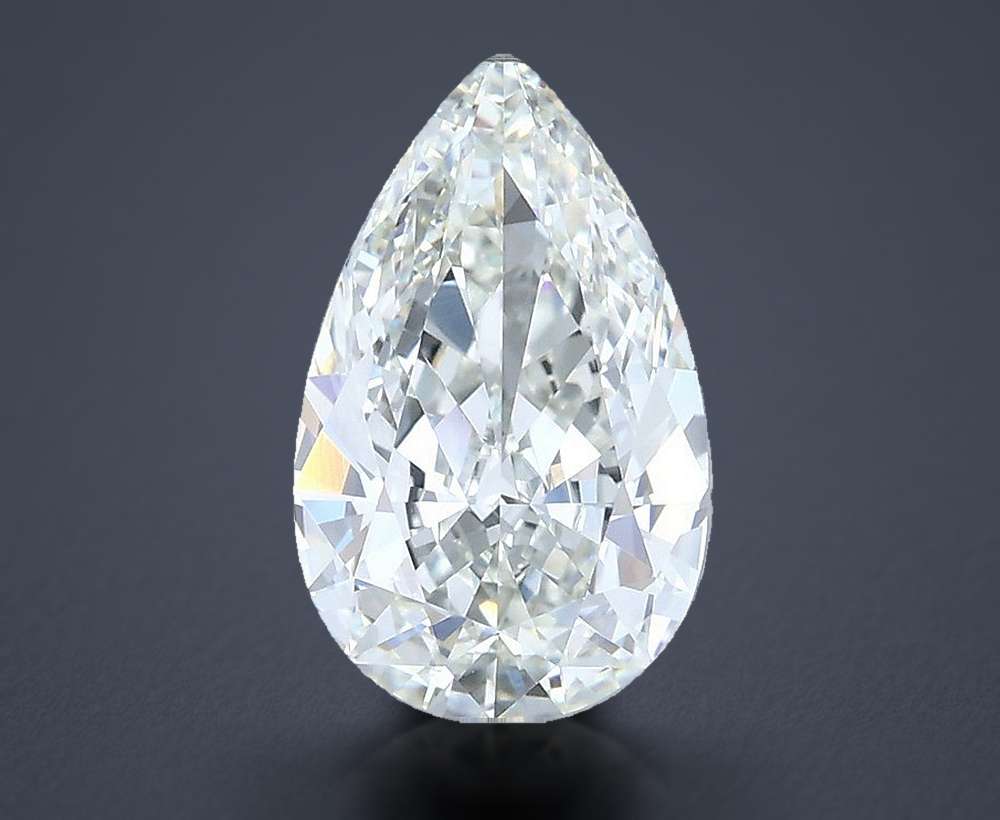 2.03 Carat Pear Natural Diamond