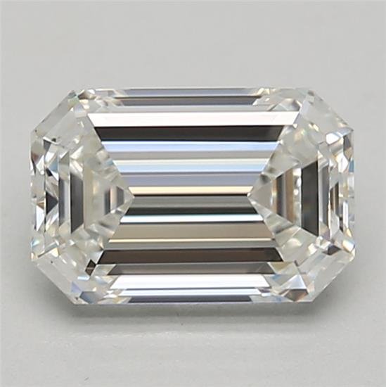 1.12ct G VVS1 Rare Carat Ideal Cut Emerald Lab Grown Diamond