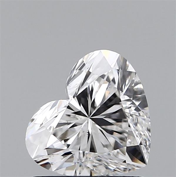 1.09ct F VS2 Rare Carat Ideal Cut Heart Lab Grown Diamond