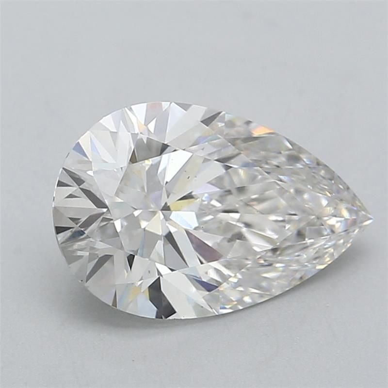 2.21ct E VS1 Rare Carat Ideal Cut Pear Lab Grown Diamond