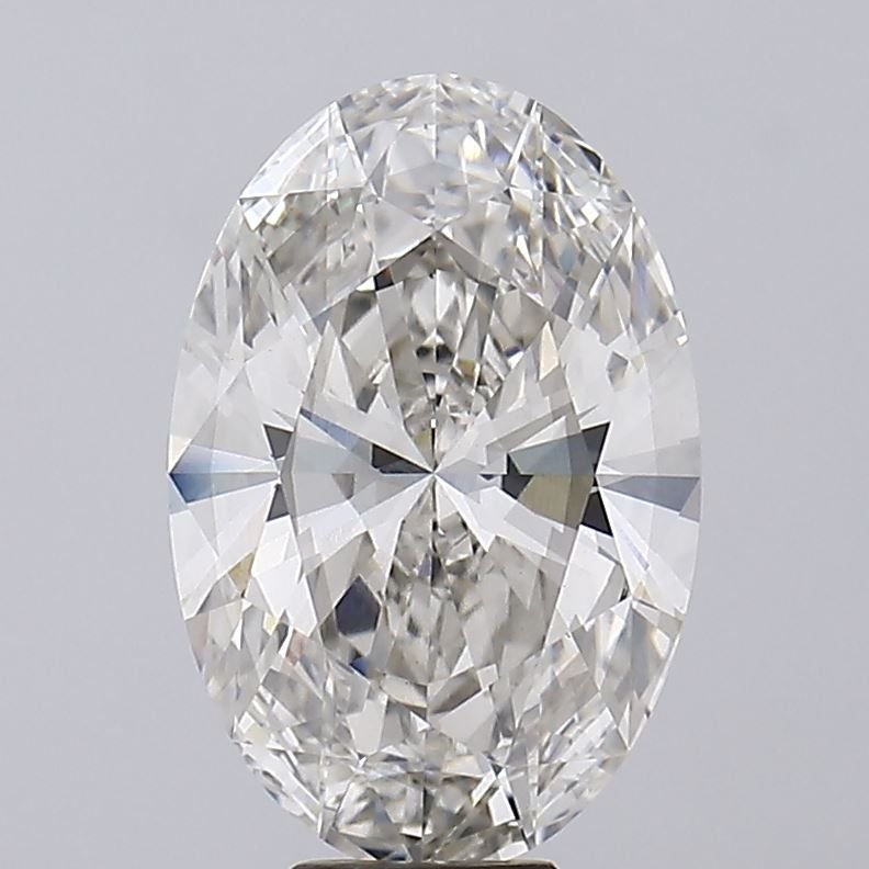 9.03ct H SI1 Rare Carat Ideal Cut Oval Lab Grown Diamond