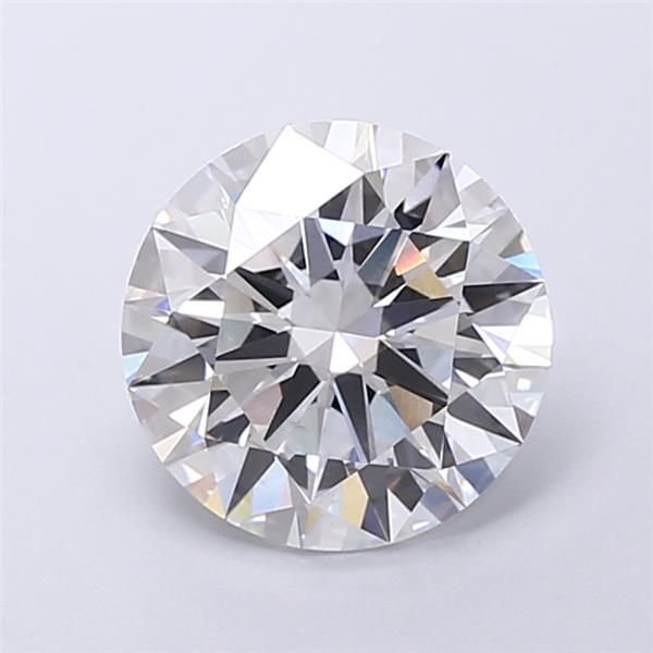 4.09ct E VS1 Rare Carat Ideal Cut Round Lab Grown Diamond