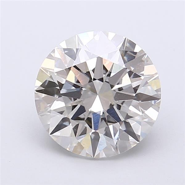 2.42ct H VVS2 Rare Carat Ideal Cut Round Lab Grown Diamond