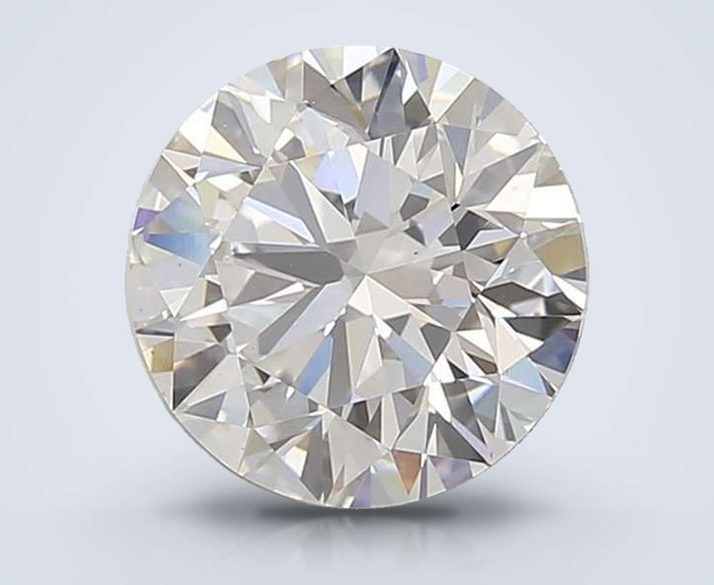 2.58 Carat Round Lab Diamond