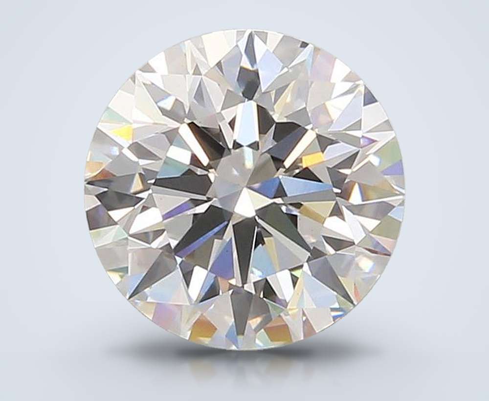 3.04 Carat Round Lab Diamond