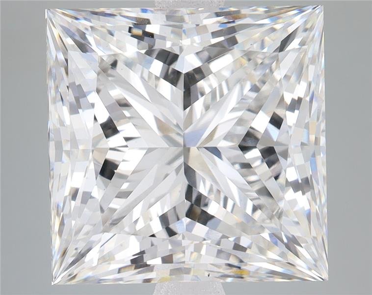 11.10ct F VS1 Rare Carat Ideal Cut Princess Lab Grown Diamond