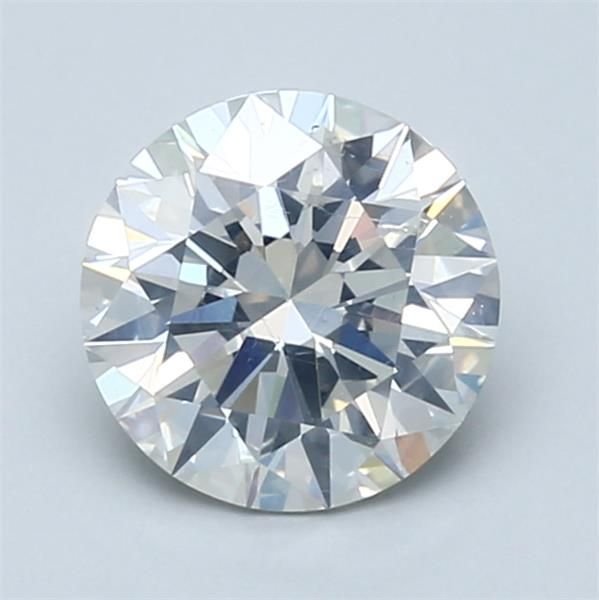 1.61ct G SI2 Rare Carat Ideal Cut Round Diamond