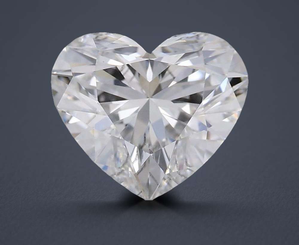 1.51 Carat Heart Lab Diamond