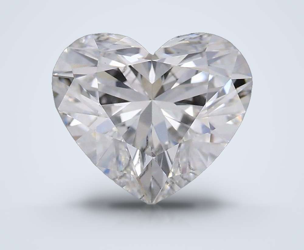 1.51 Carat Heart Lab Diamond