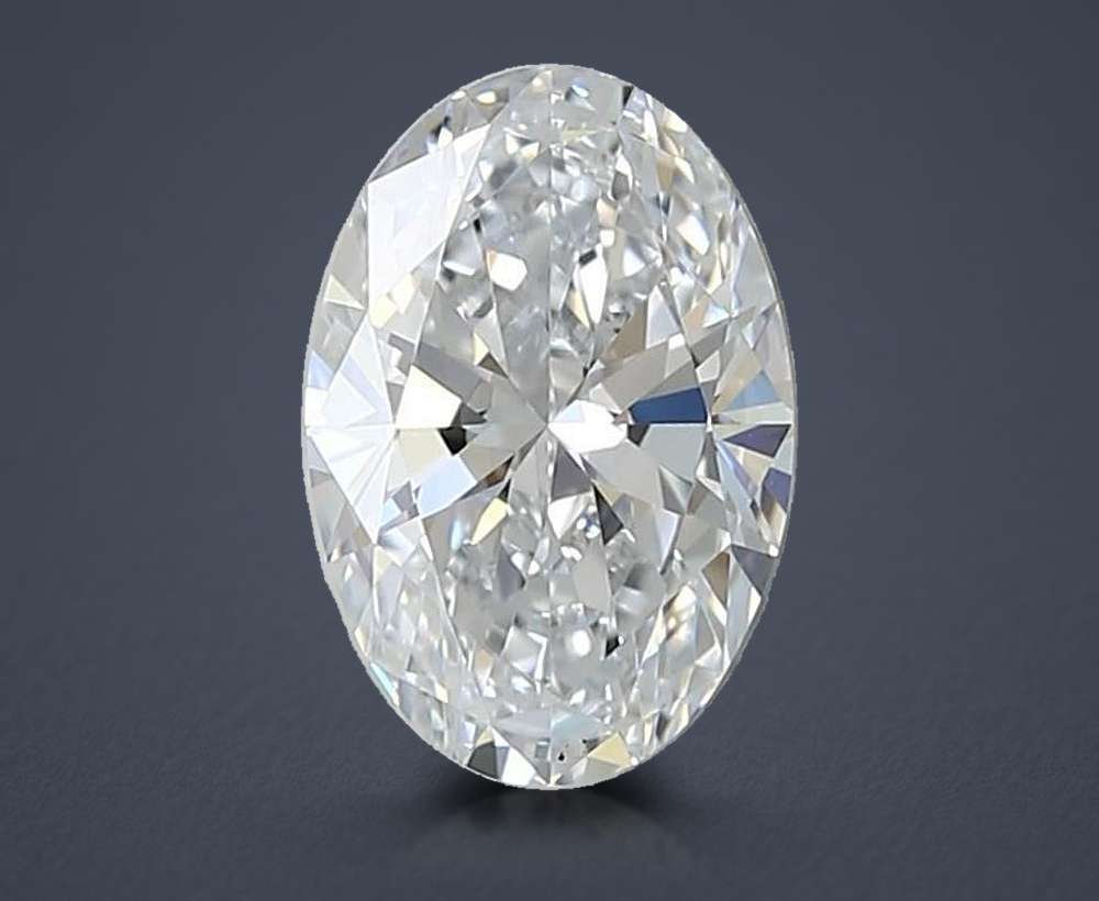 1.00 Carat Oval Lab Diamond