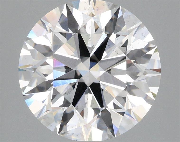 3.08ct F SI1 Rare Carat Ideal Cut Round Lab Grown Diamond