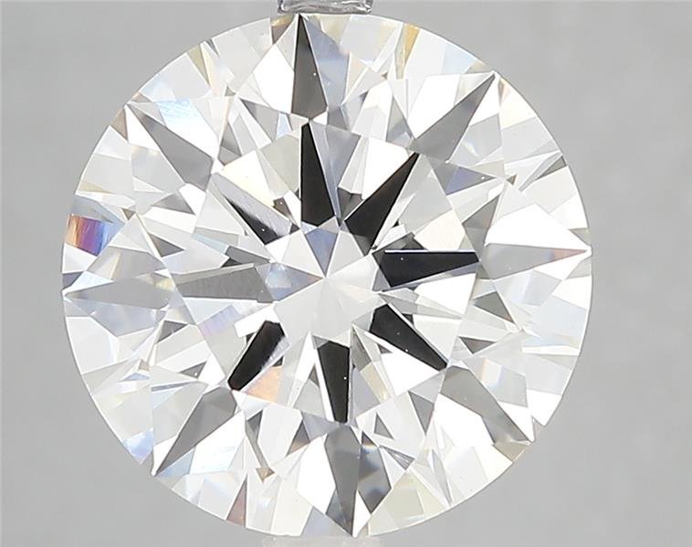 5.06ct H VVS2 Rare Carat Ideal Cut Round Lab Grown Diamond