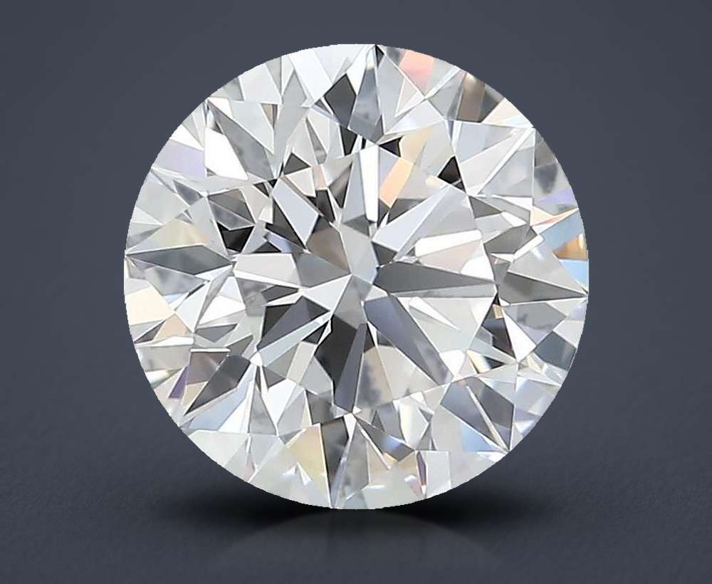 2.80 Carat Round Lab Diamond