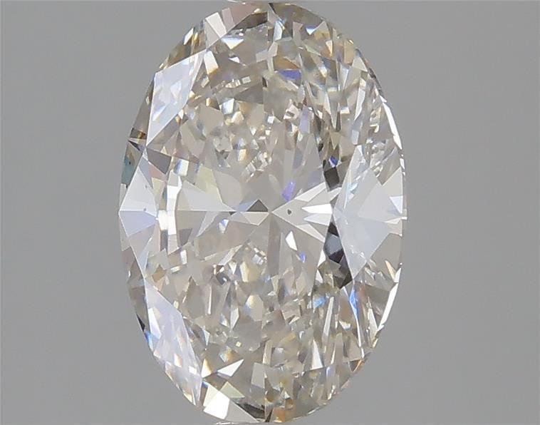 2.17ct H VS1 Rare Carat Ideal Cut Oval Lab Grown Diamond