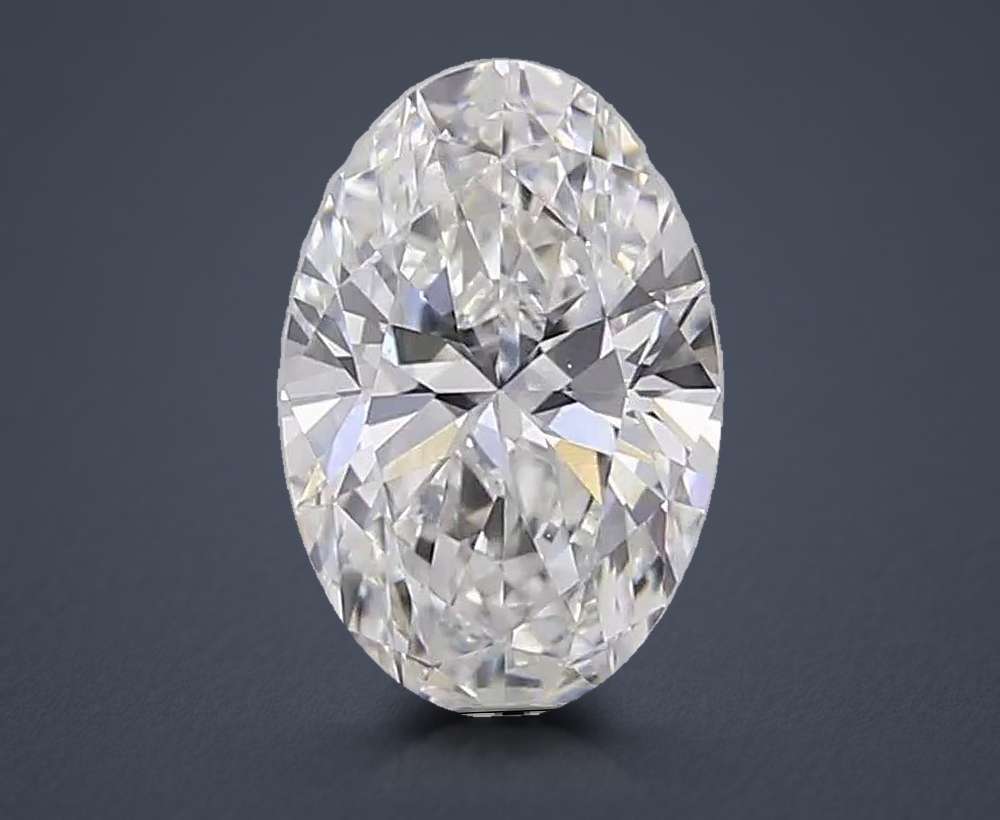 0.54 Carat Oval Lab Diamond