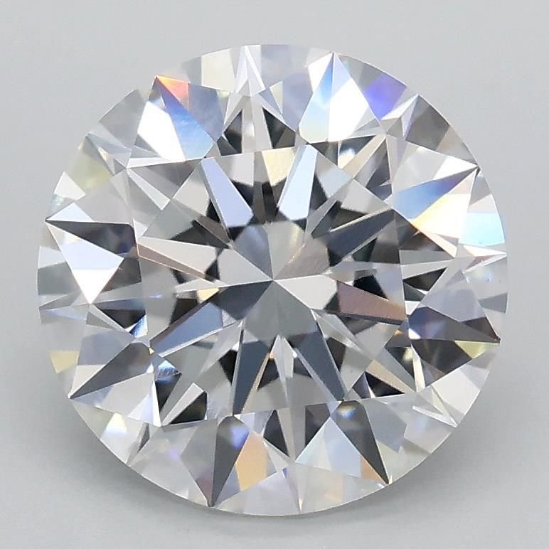 2.51ct D VVS2 Rare Carat Ideal Cut Round Lab Grown Diamond