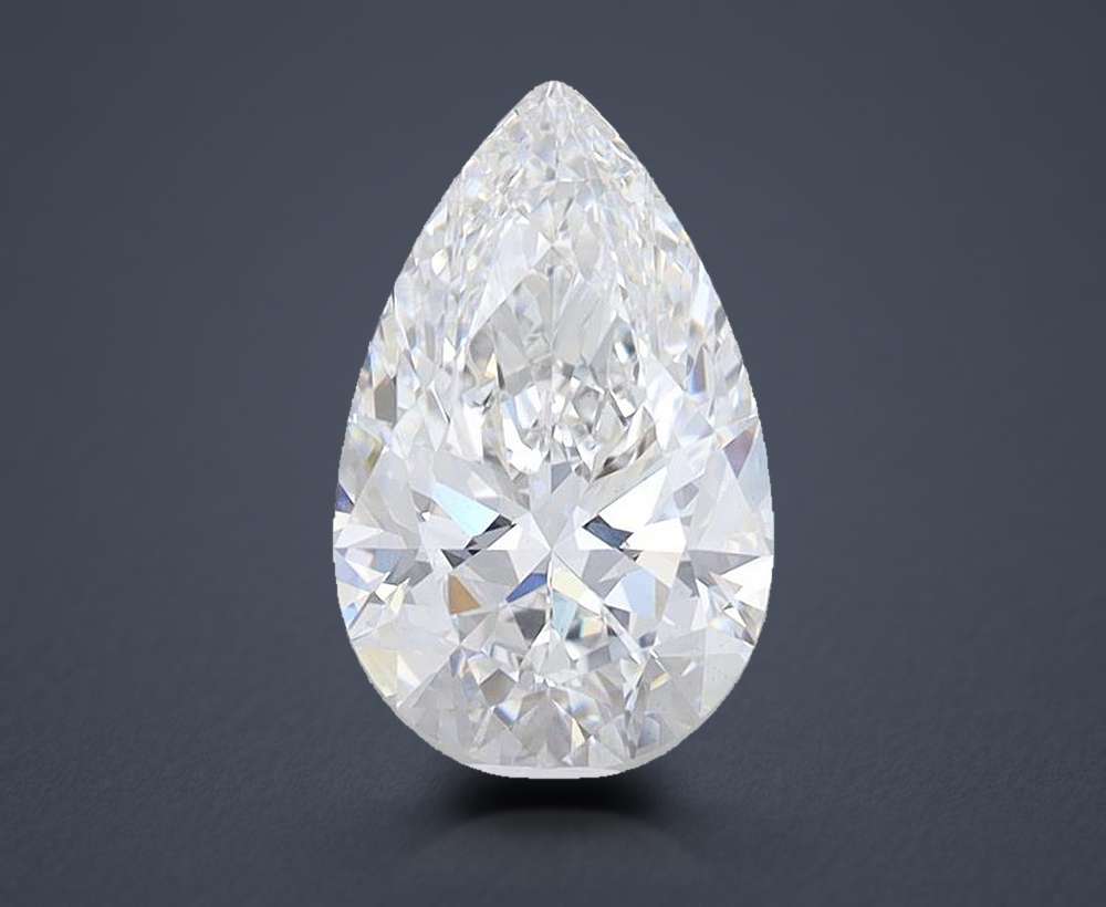1.60 Carat Pear Lab Diamond