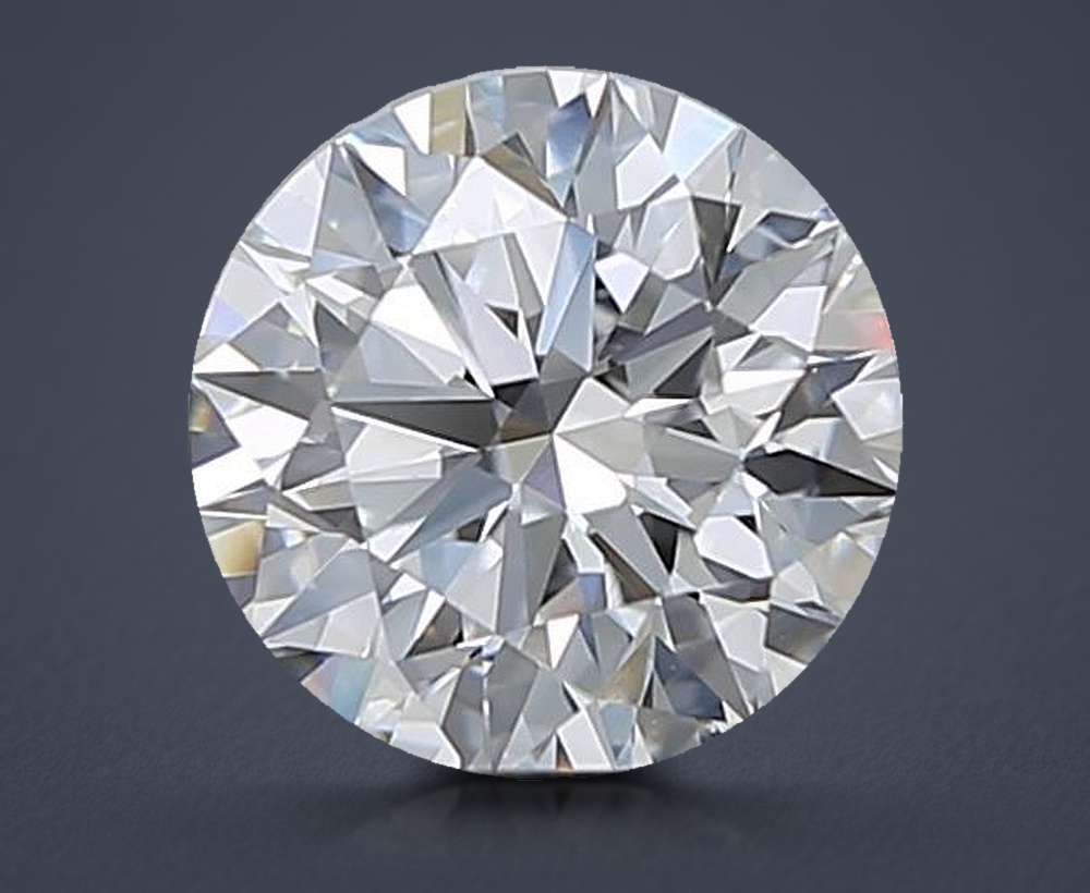 1.61 Carat Round Lab Diamond