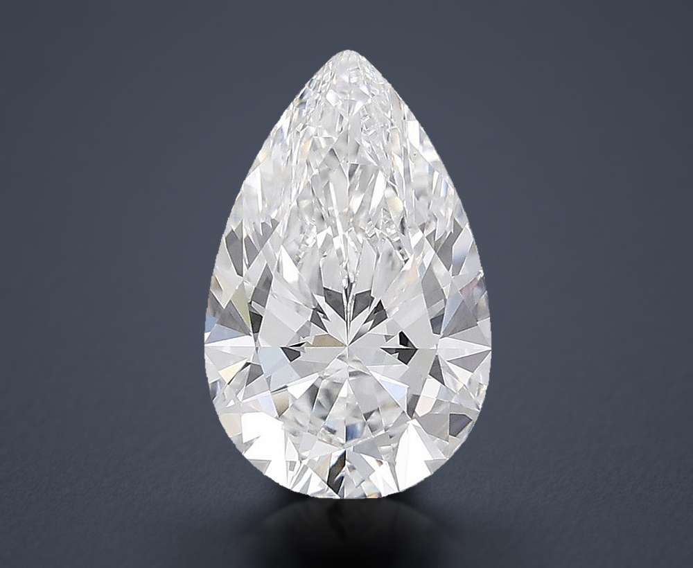 2.59 Carat Pear Lab Diamond