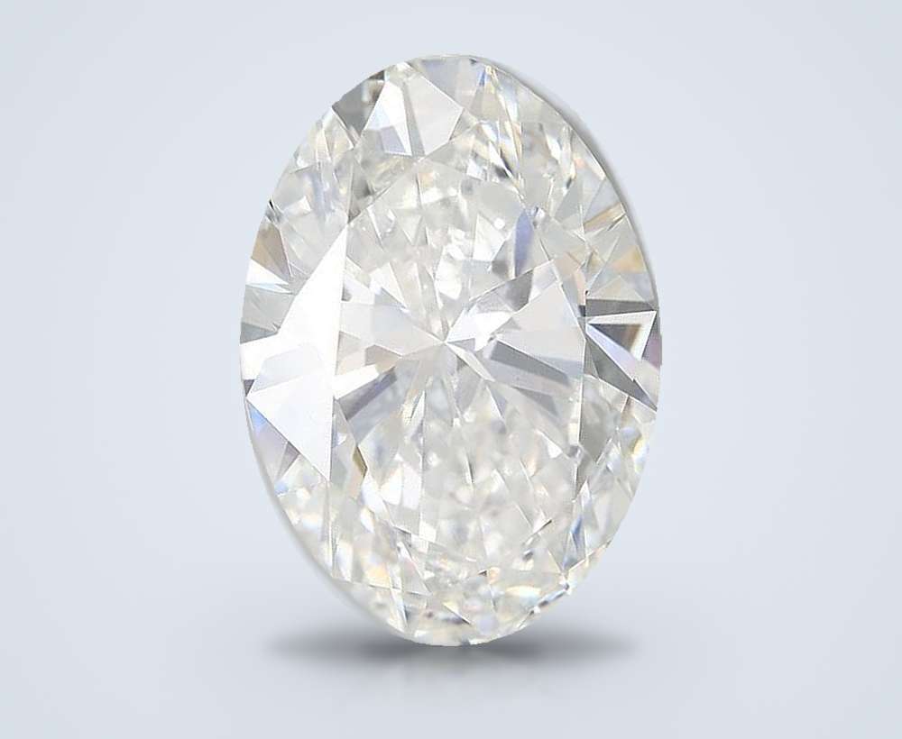7.51 Carat Oval Lab Diamond