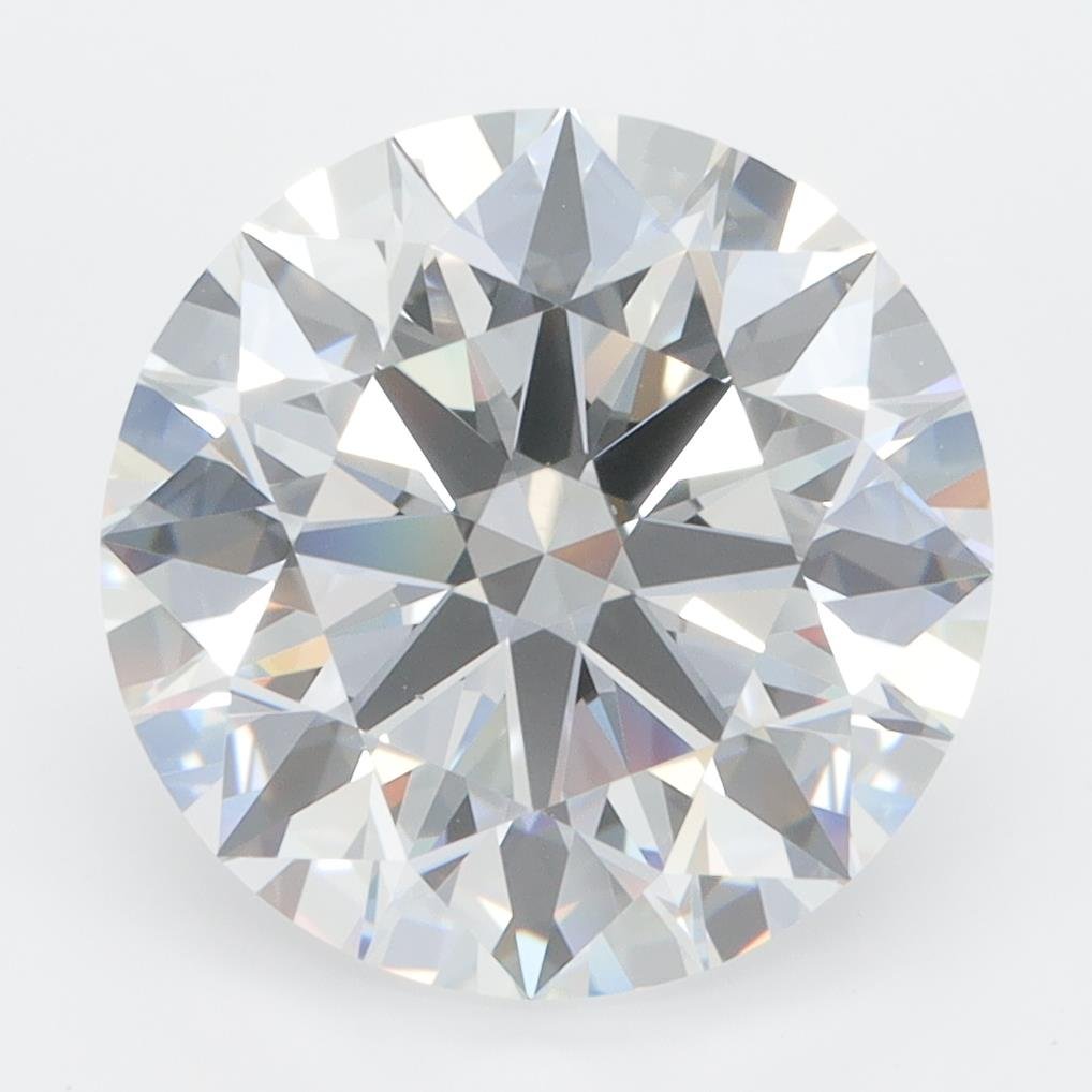 5.49ct D VS1 Rare Carat Ideal Cut Round Lab Grown Diamond