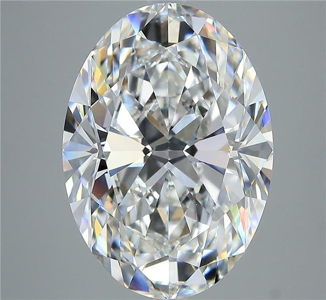 8.01ct F VS1 Excellent Cut Oval Diamond