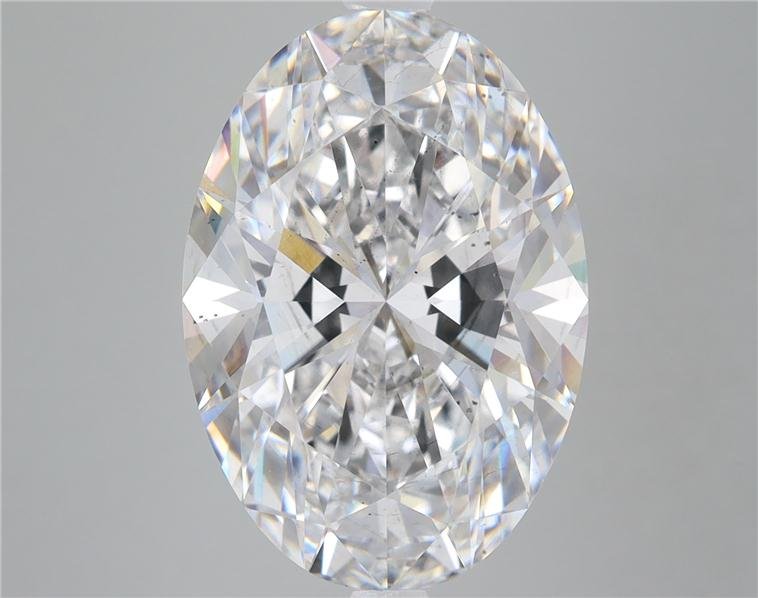 8.91ct F SI1 Rare Carat Ideal Cut Oval Lab Grown Diamond