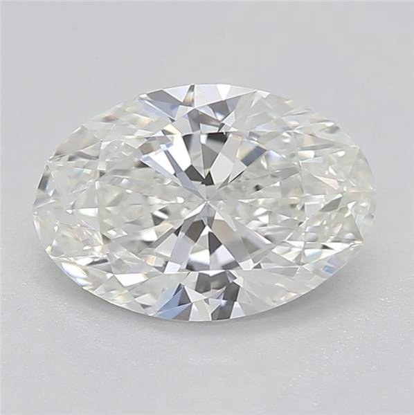 0.90ct I VS2 Rare Carat Ideal Cut Oval Diamond