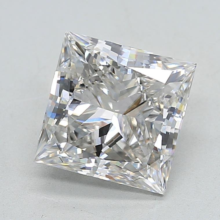 3.98 Carat Princess Lab Diamond
