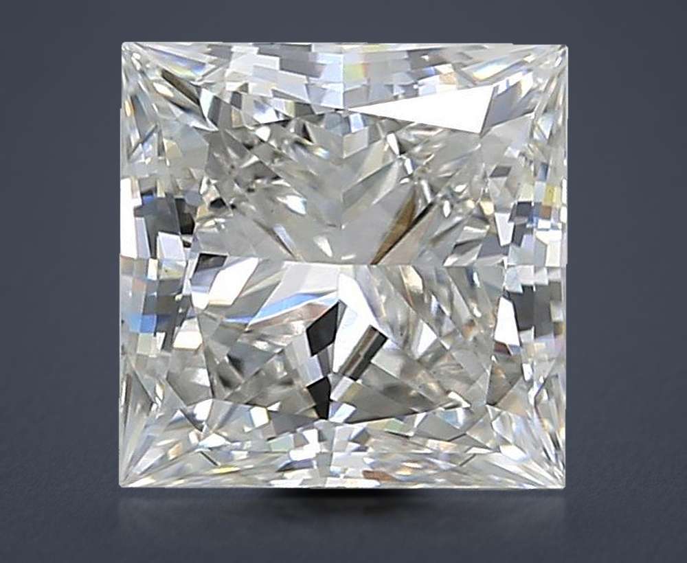3.98 Carat Princess Lab Diamond