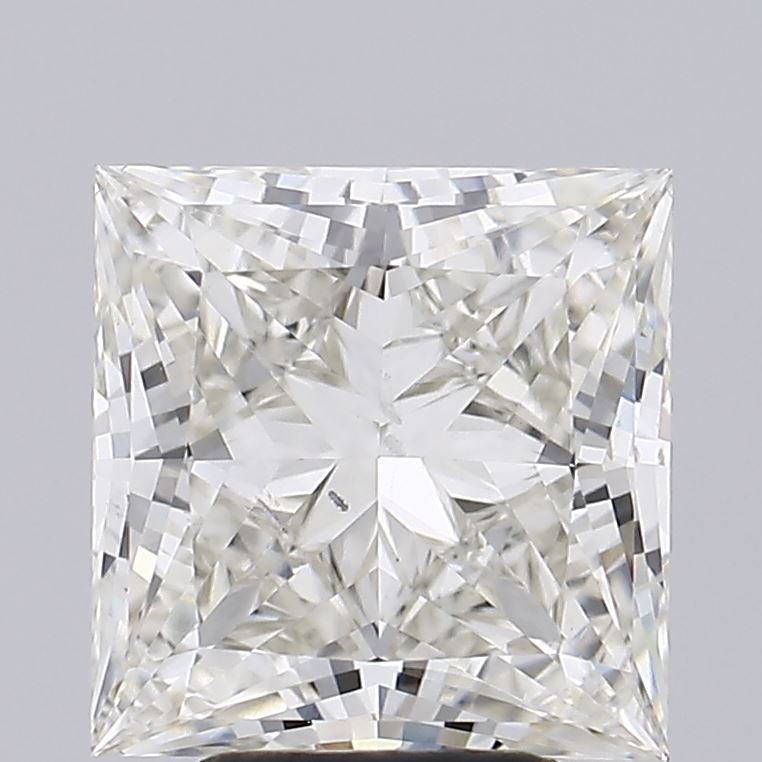3.00ct I SI1 Very Good Cut Princess Lab Grown Diamond