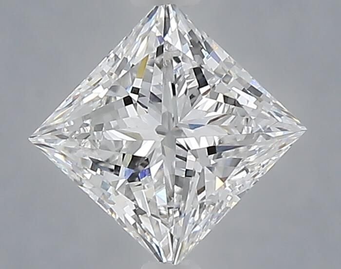1.04ct E VVS2 Very Good Cut Princess Lab Grown Diamond